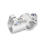TS - T-Angle Connector Clamps, Aluminum, with screw, stainless steel