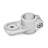 LSP - Swivel Clamp Connectors, Aluminum, with screw, stainless steel, Type AV, with external serration