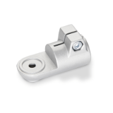 LST - Swivel Clamp Connectors, Aluminum, with screw, stainless steel, Type OZ, without centring step (smooth)
