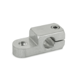 LG - Swivel Mounting Clamps, Aluminum, Type P, Clamping bore parallel to the swivel axis
