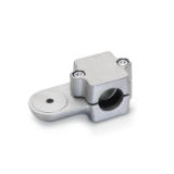LMQ - Swivel Clamp Connectors, Aluminum, with screw, stainless steel, Type OZ, without centring step (smooth)